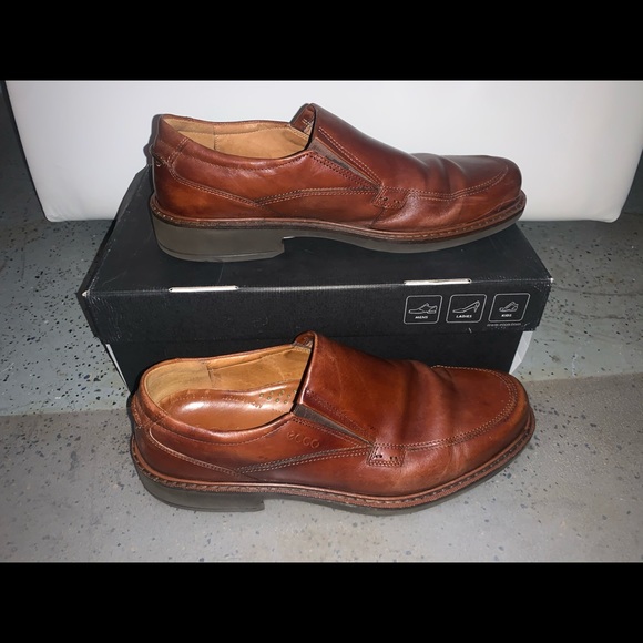 Ecco Dress Shoes Brown - Picture 2 of 4
